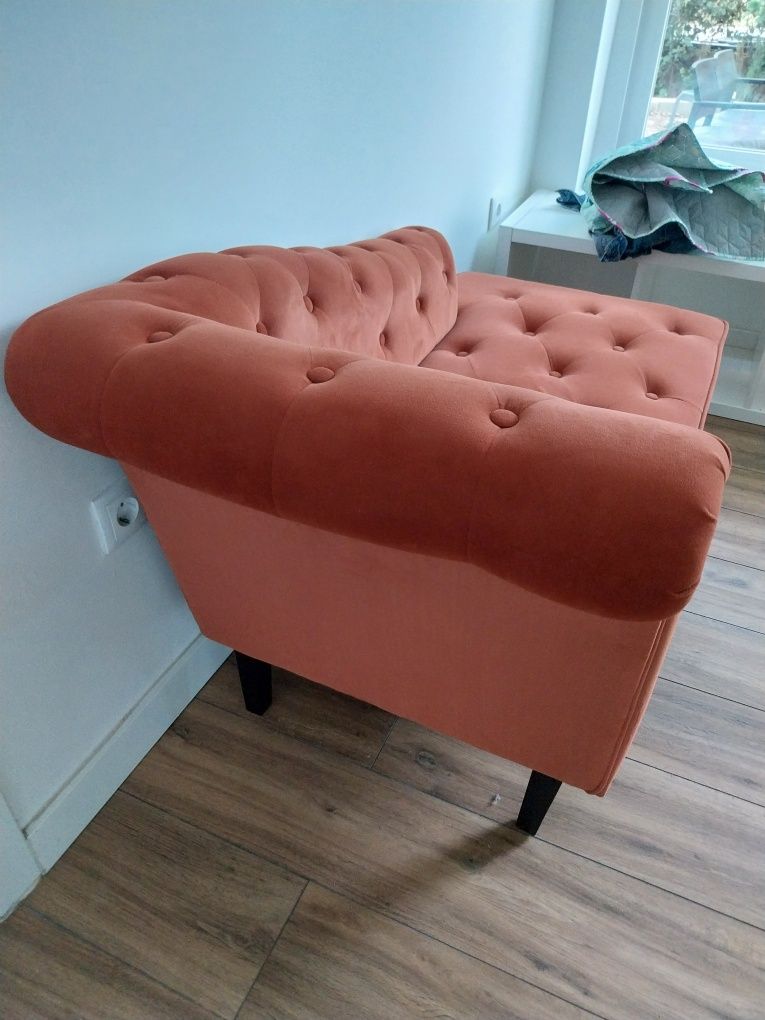 Sofá Chaise Terracota