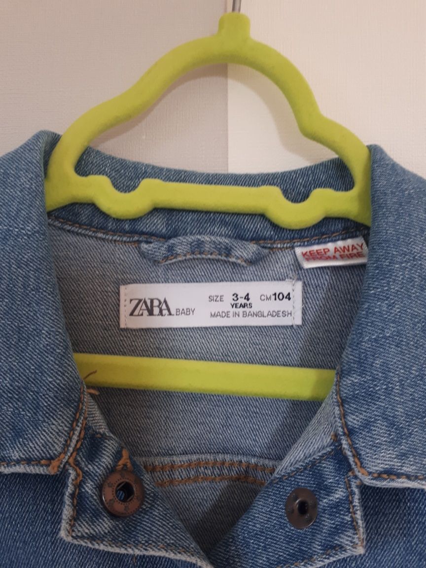 Kurtka jeansowa (katana) ZARA Baby rozmiar 104