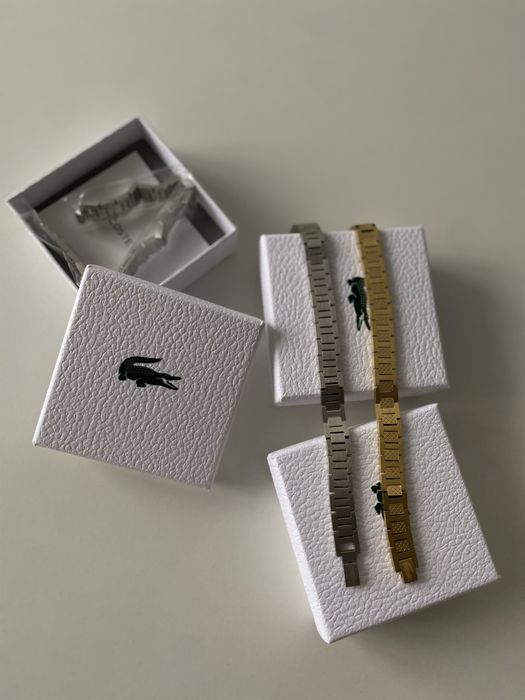 Браслет Lacoste, чоловічий браслет лакосте, подарунок для хлопця