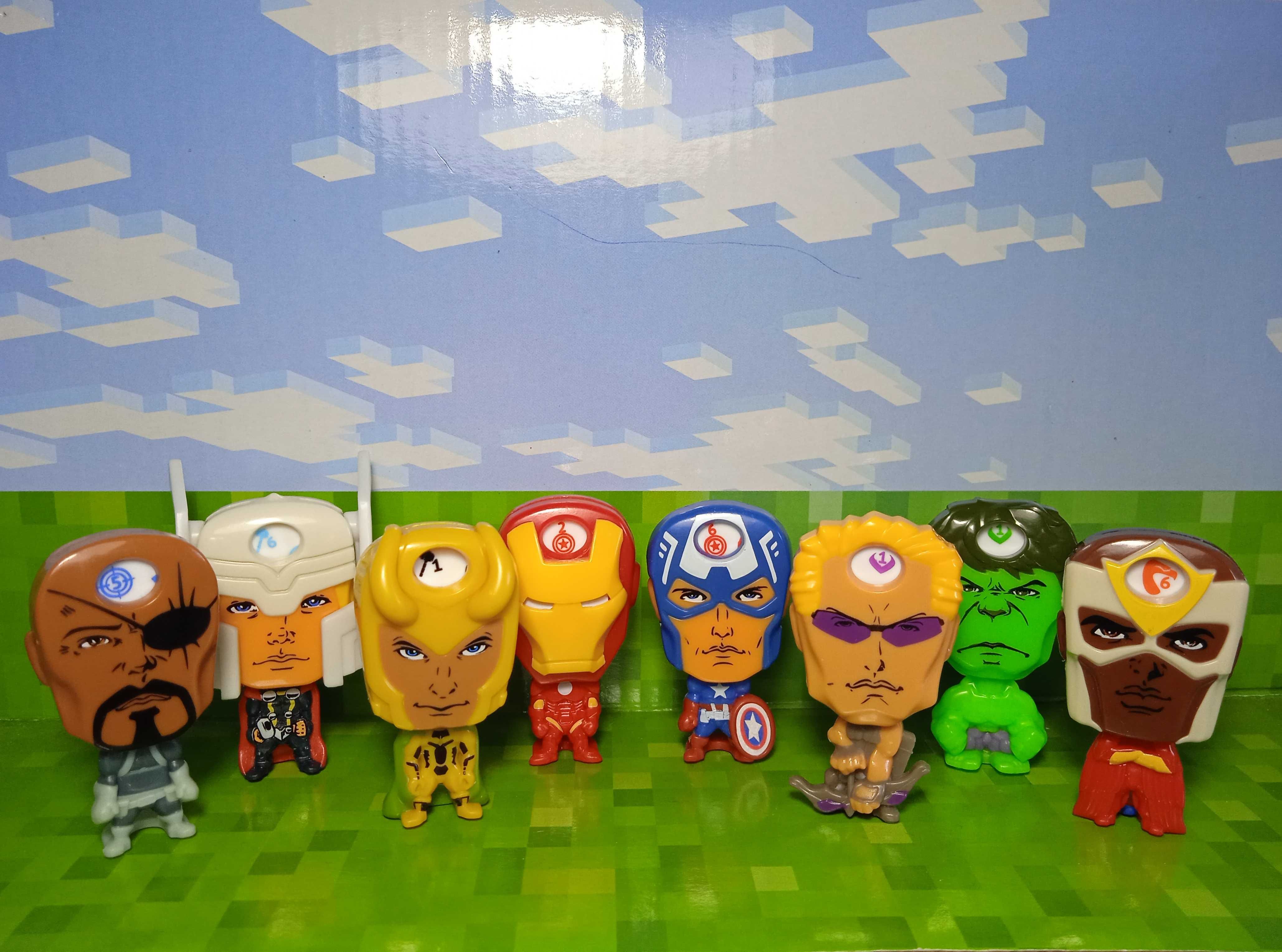 Коллекция мстители киндер Marvel Avengers