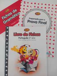 Livros de Fichas Português Alfa - 3°Ano