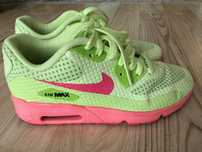 Nike Air max 90 różowy z jaskrawą zielenią