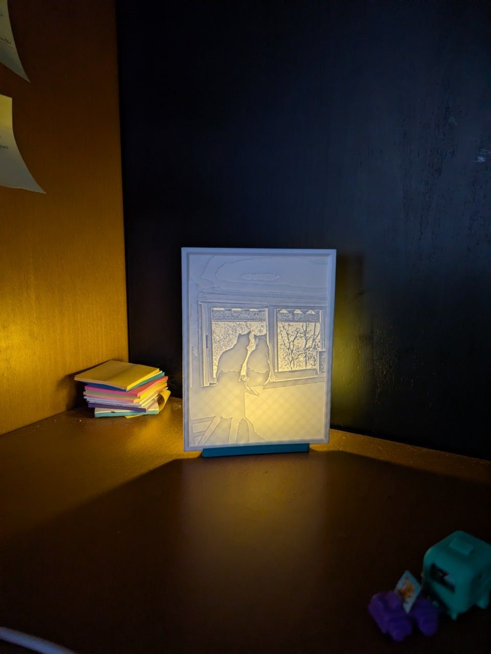Guarde sua memória na Luz - Litophane