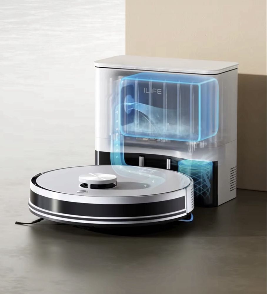 ILIFE A30 Pro – Robot Odkurzający 5000Pa z Mopem i Stacją 2w1 combo