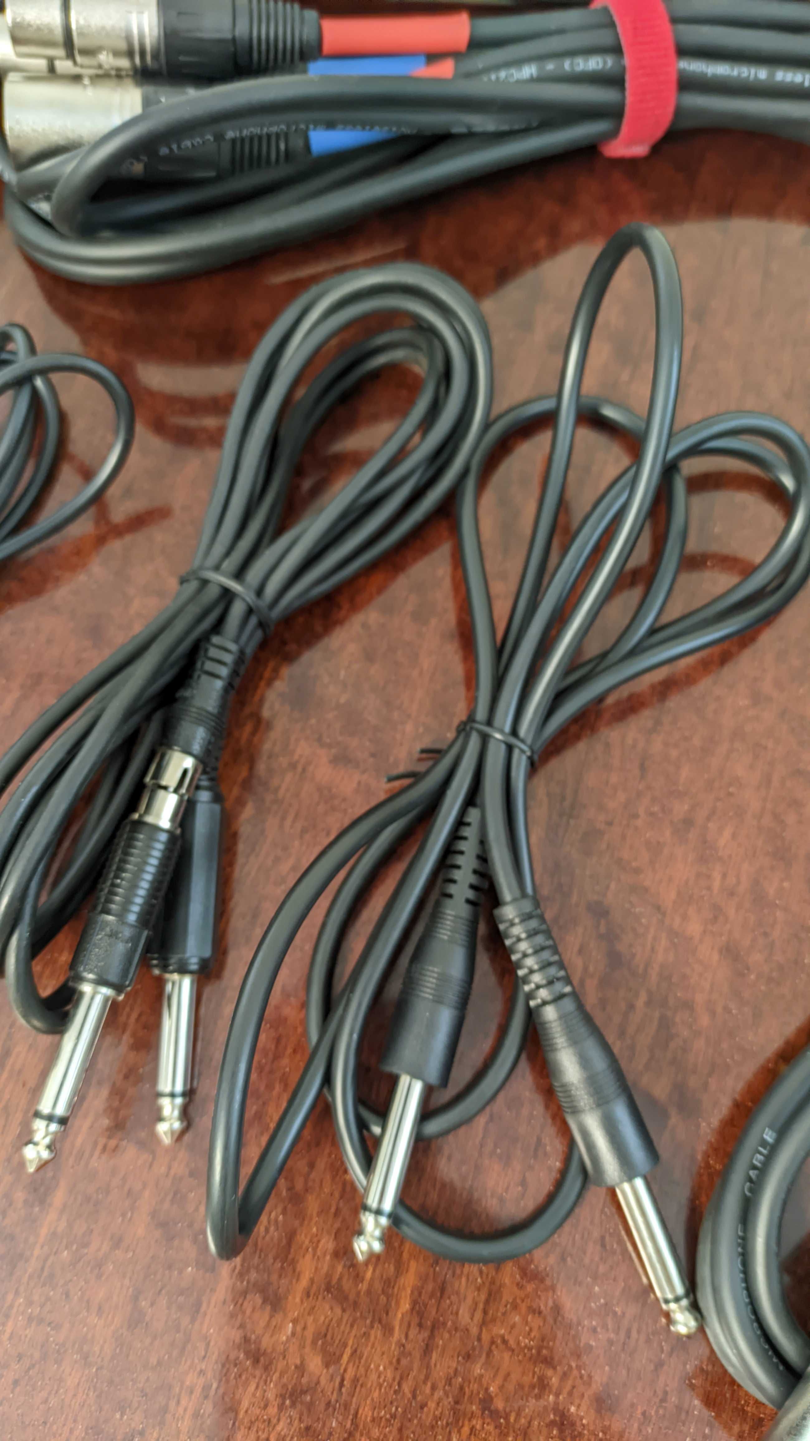 Готовый инструментальный и микрофонный кабель