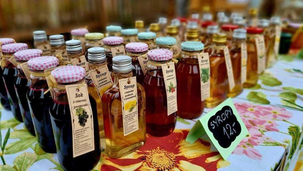 Syrop z kwiatów czarnego bzu 300 ml - Leniwa Zagroda