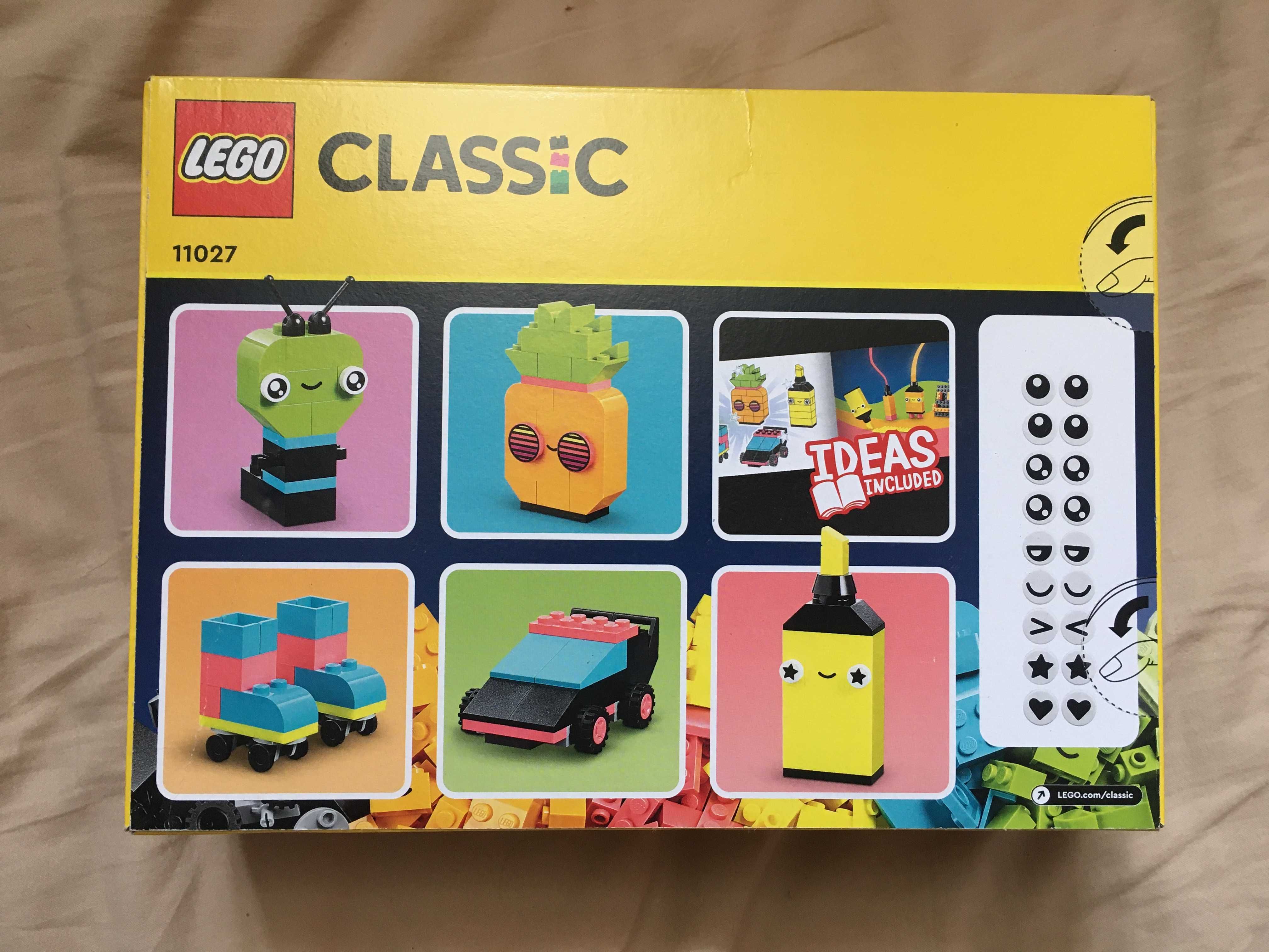 LEGO Classic 11027 Kreatywna zabawa neonowymi kolorami