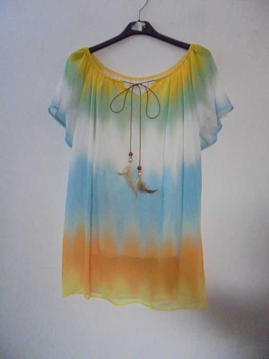 T-shirt de mulher colorida