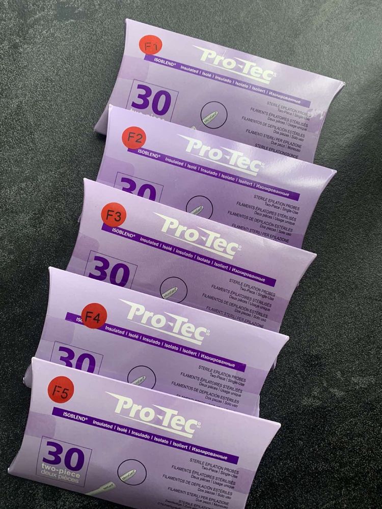 Зонди для  електроепіляцї pro-tec , для голкотримача  F