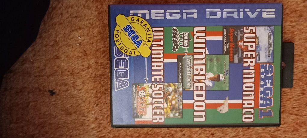 Sega Super Monaco - Wimbledon - Ultimate Soccer