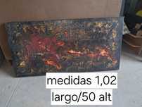 Tela pintada a óleo