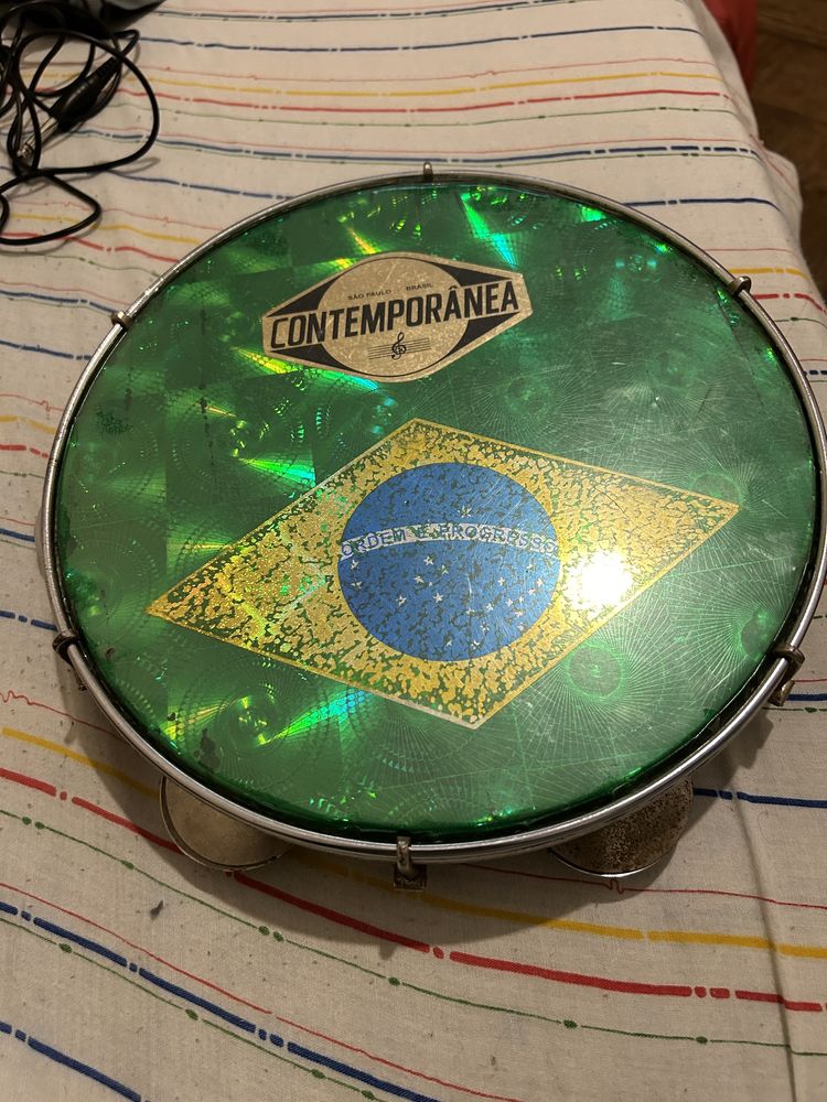 Pandeiro contemporânia usado, porem perfeito