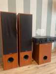 Zestaw kolumny Tonsil Fenix 2, Subwoofer i wzmacniacz Pioneer A209R