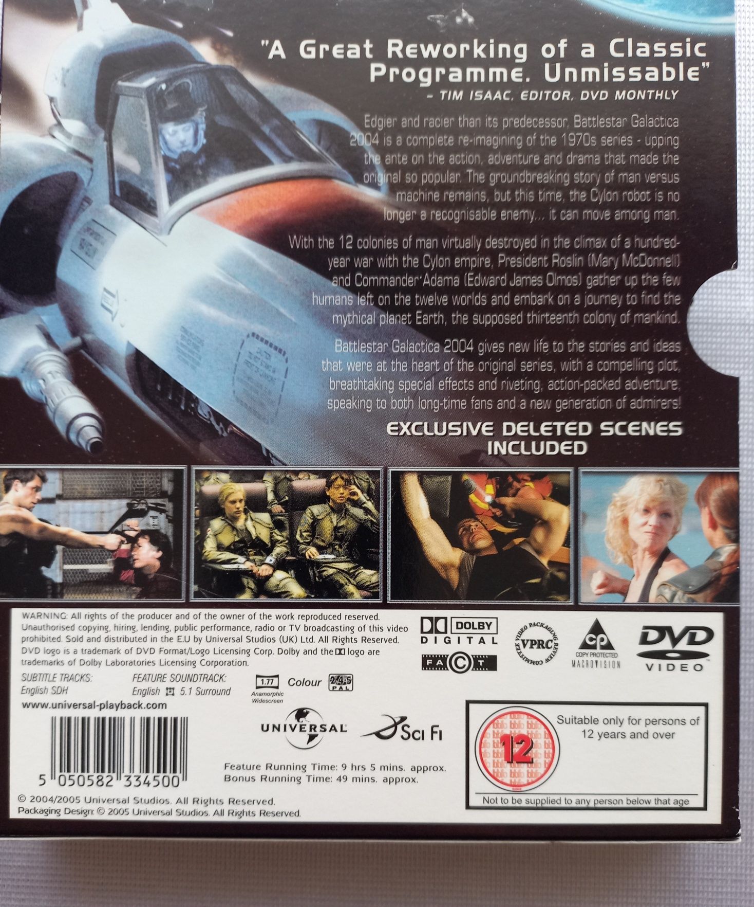 Диски DVD фильм Battlestar Galactica 1 сезон (4 диска) на Английском
С