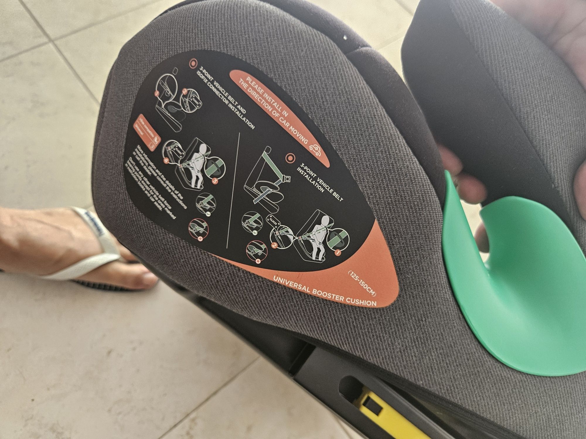 Assento auto isofix