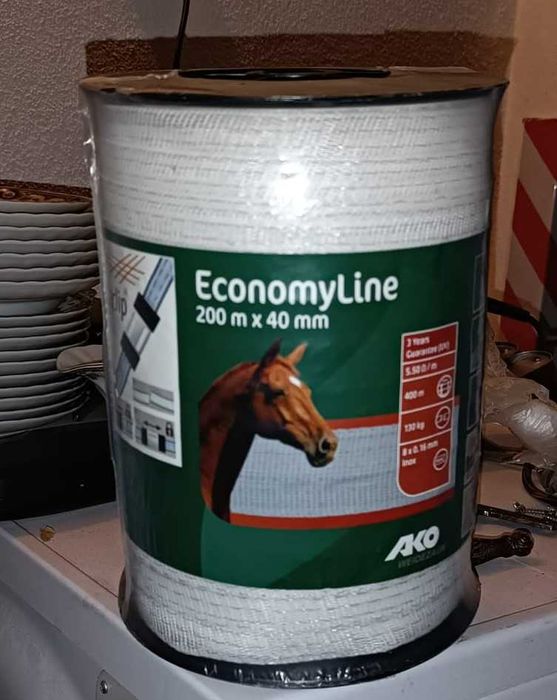 3 Rolos Fita para cavalos 200 mtsx 40mm