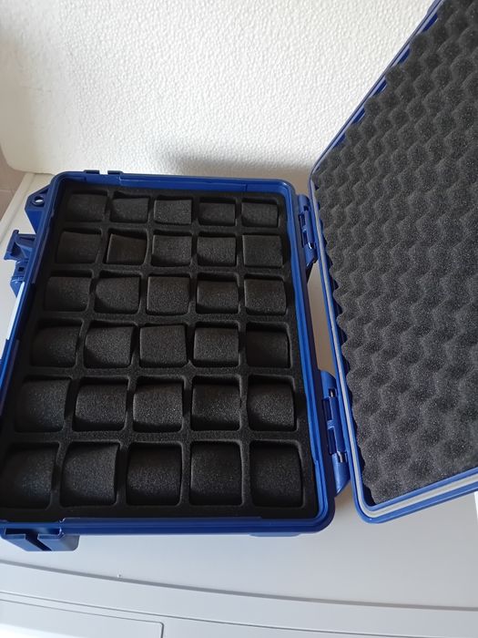 Mala Anti Choque 30 Relógios Omega Citizen Rolex  Hamilton Breitling