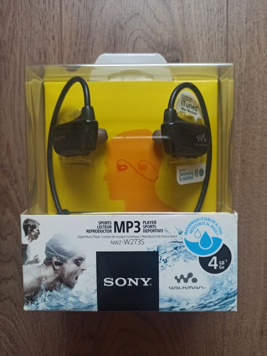 jak nowe SONY NWZ-W273s odtwarzacz mp3 słuchawki WALKMAN do pływania