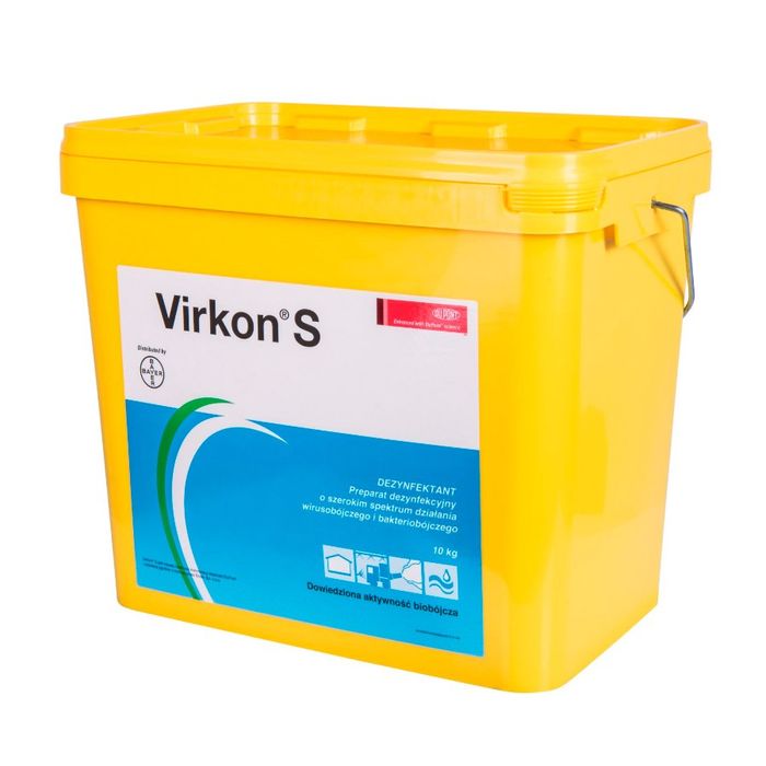 VIRKON S BAYER, skuteczny preparat dezynfekcyjny 10 kg