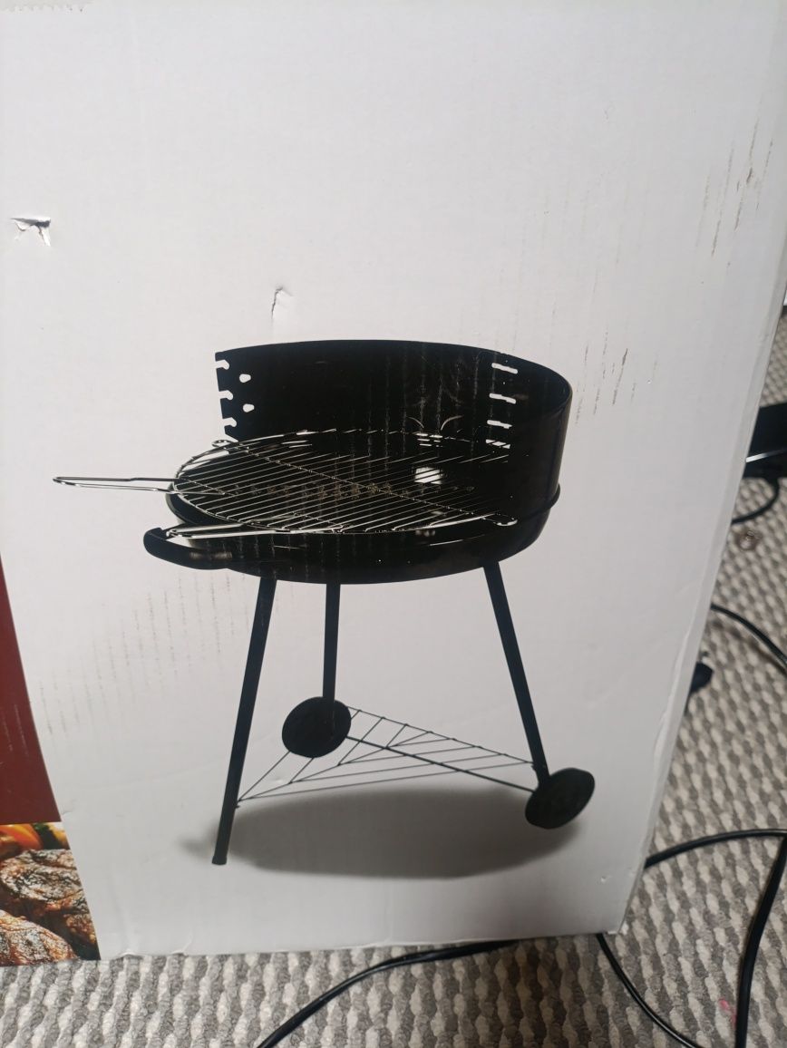 Grill okrągły nowy
