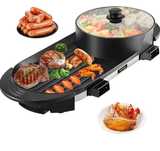 Grill Elektryczny 2w1 – Teppanyaki + Garnek 2200W
