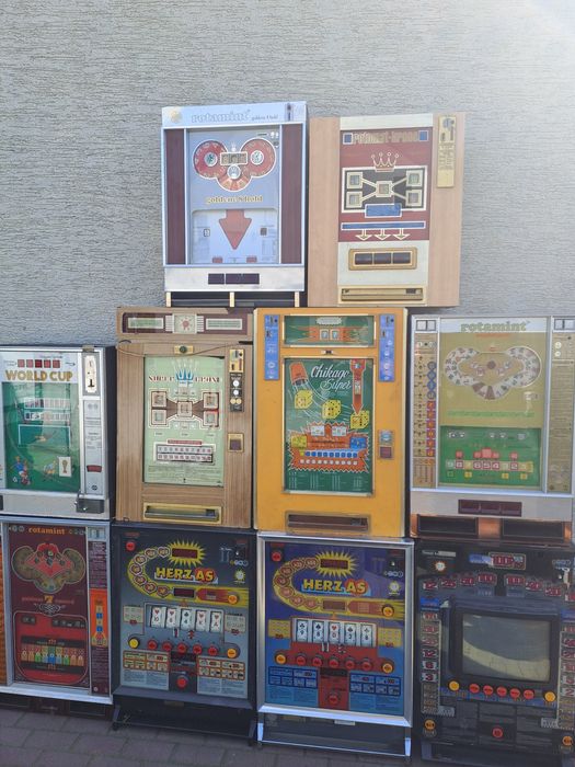 Automat do gier rotomat stary niemiecki