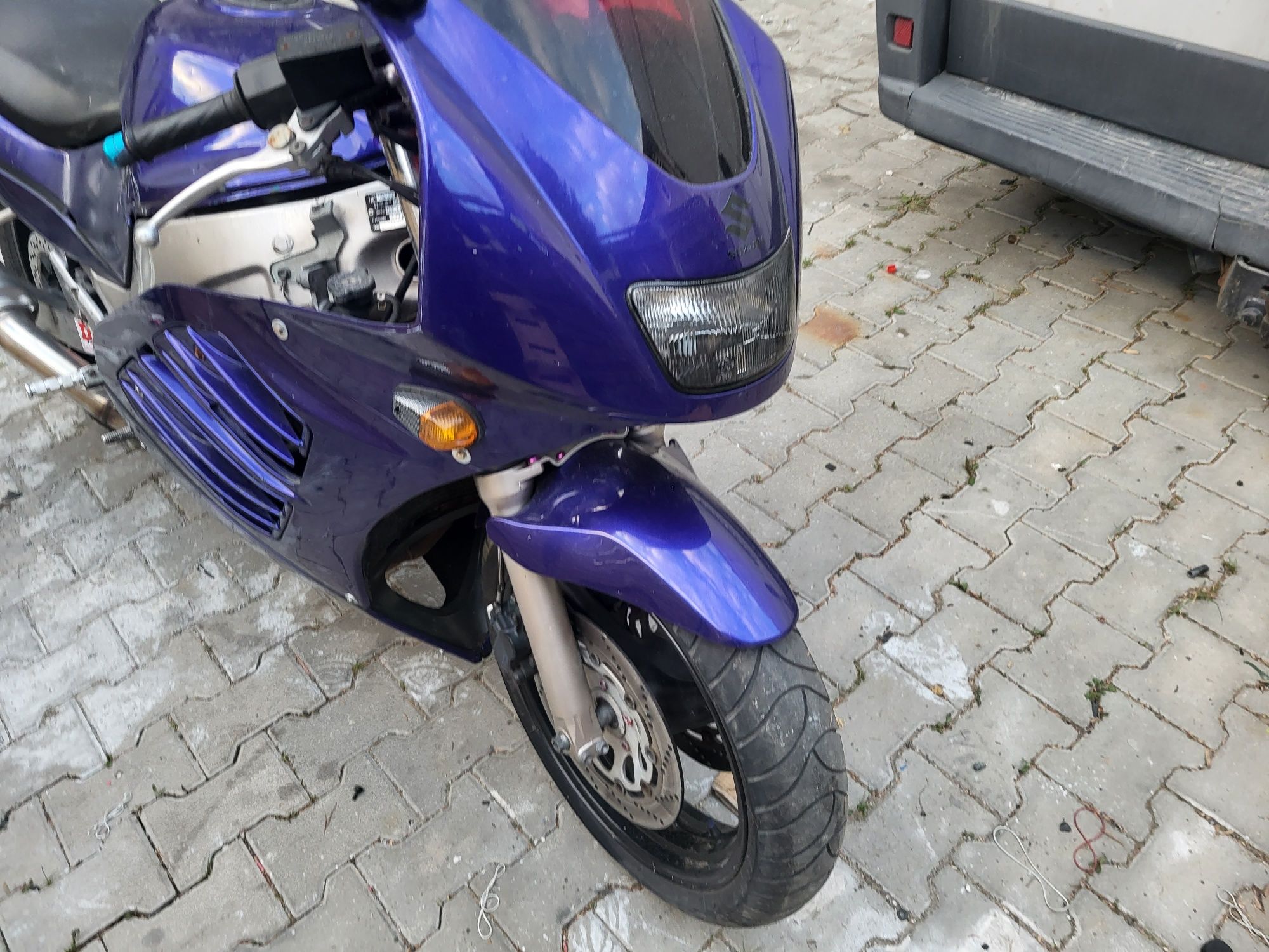 Blotnik przód przedni suzuki rf 600
