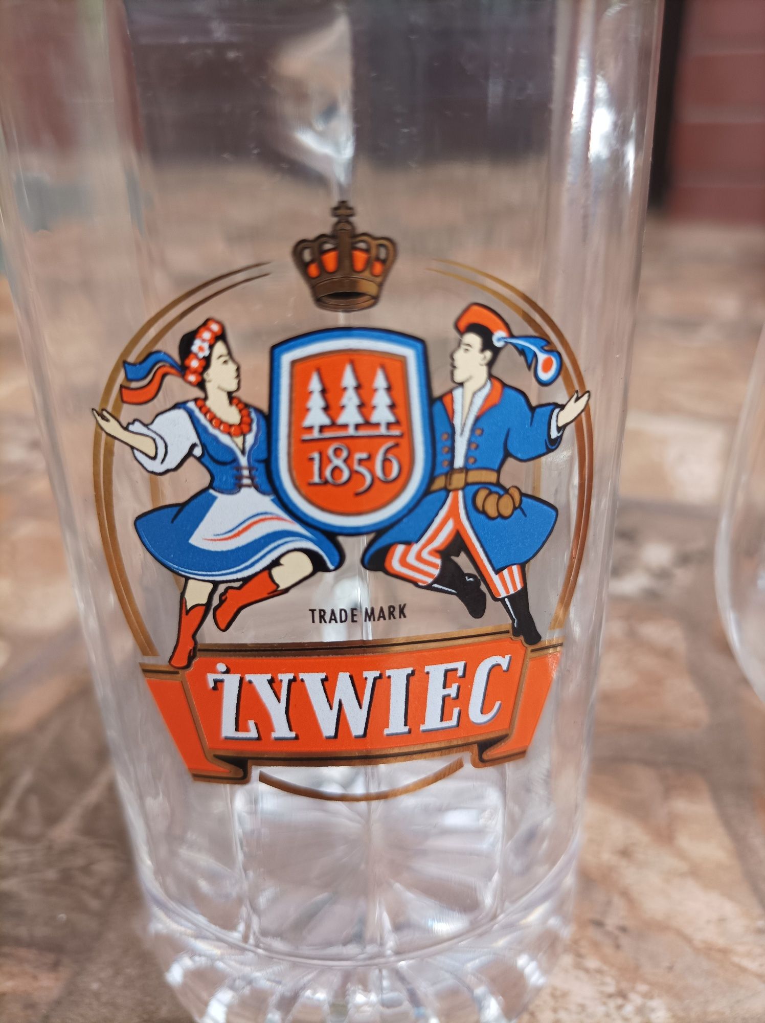 Kufel Żywiec 0.3l z uchem nowy