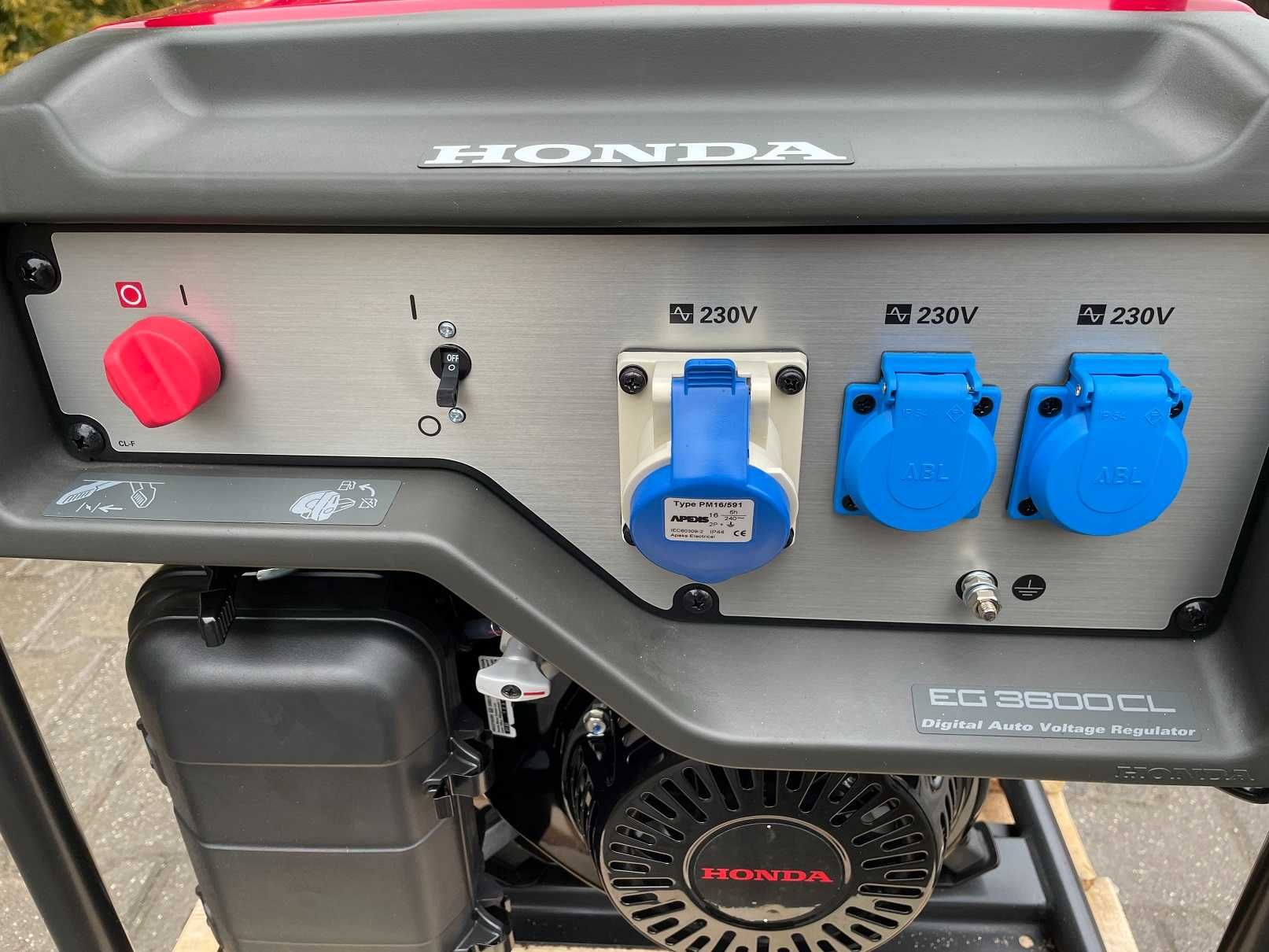NOWY Agregat prądotwórczy HONDA EG3600CL 3.6kW