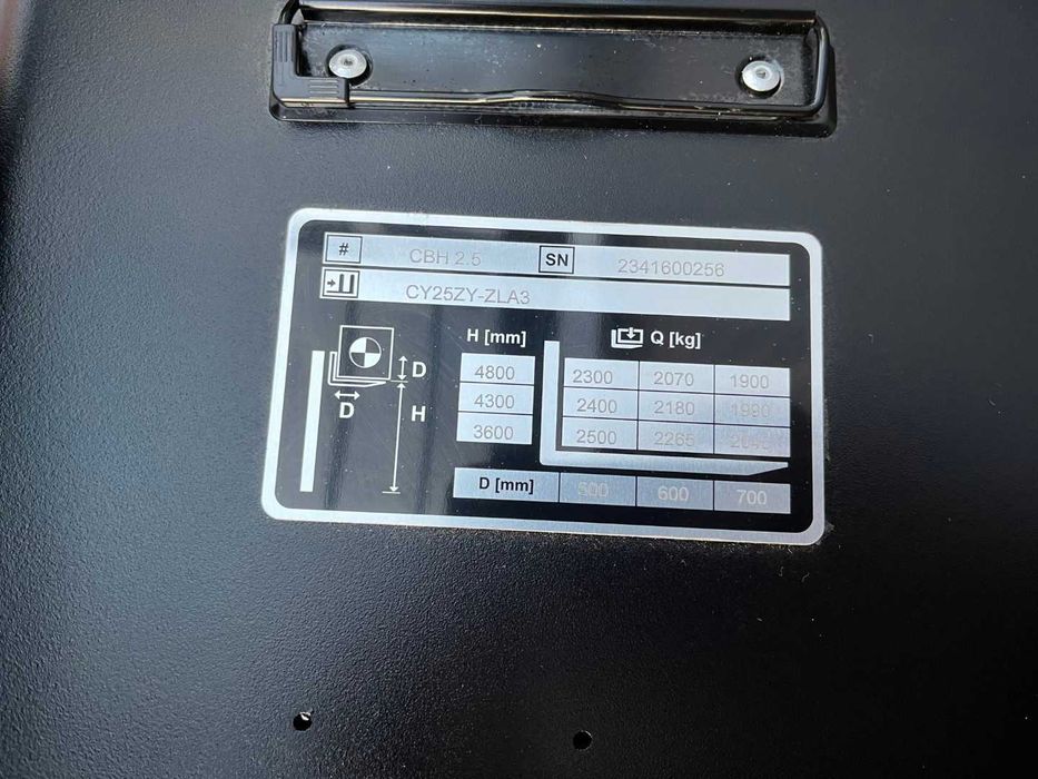 Wynajem nowy wózek widłowy 2.5T / z operatorem / bez operatora