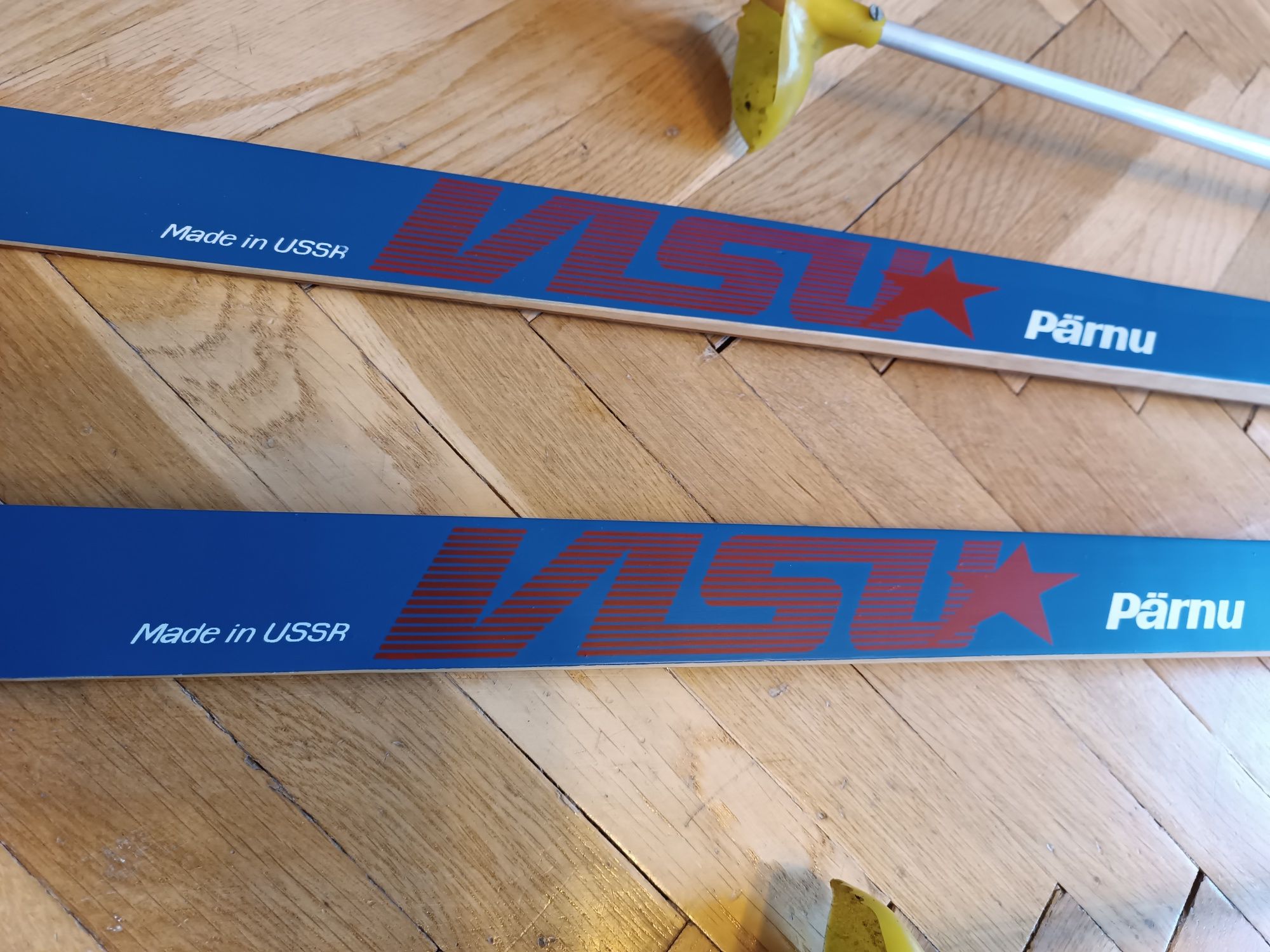 Narty biegowe VISU Parnu sport 201cm + kijki Polsport