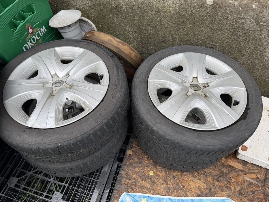 Koła zimowe Nokian 195/55 R16 91H XL – stalowe felgi Renault