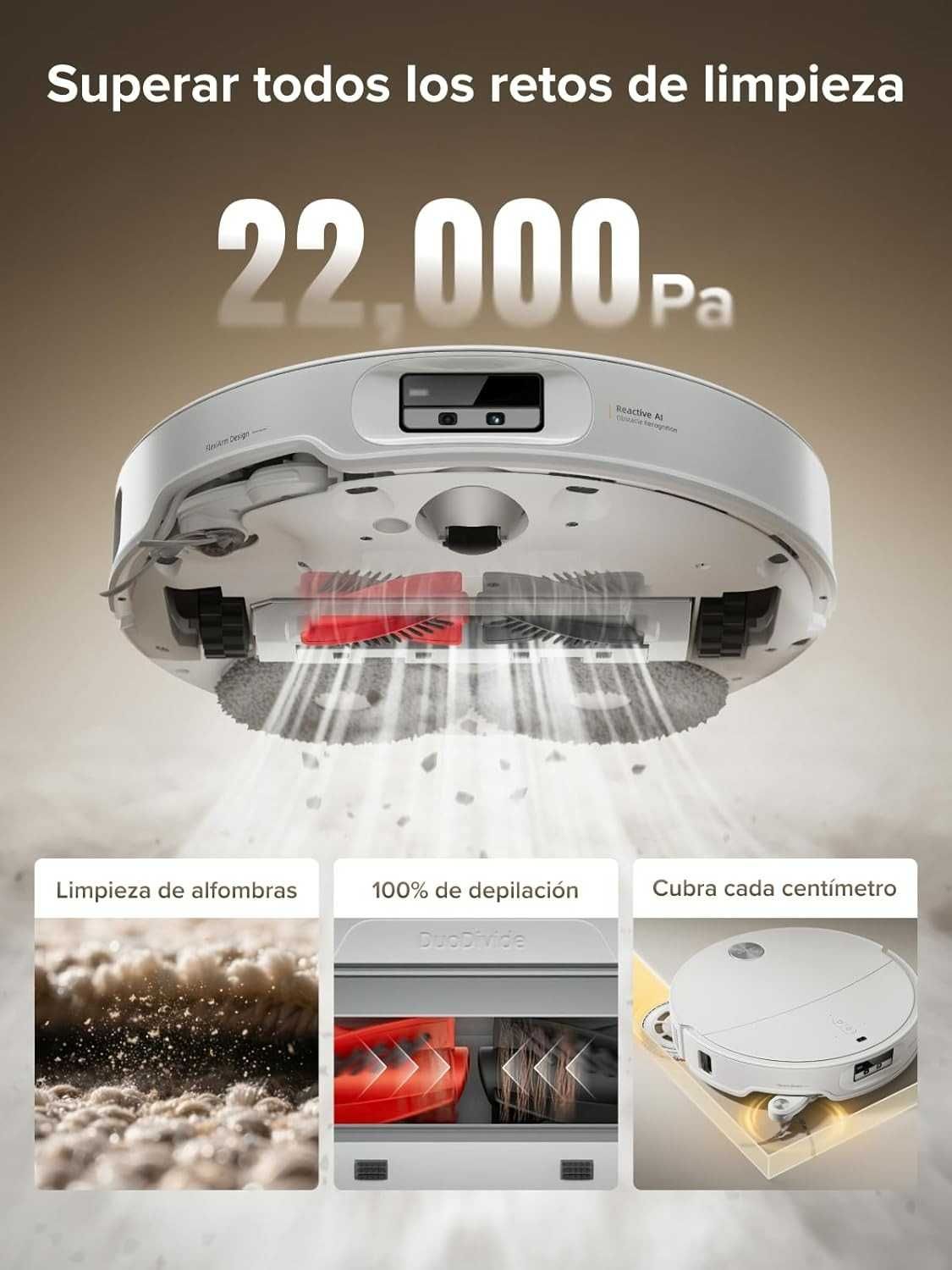 ROBOROCK Qrevo CurvX – Novo, Selado, 2 anos de garantia