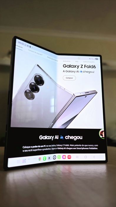 Samsung Galaxy Z Fold6 5G 512GB — Como Novo, Garantia 2+ anos