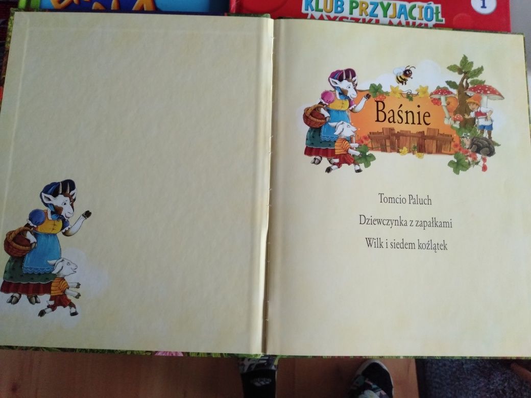 Książki, bajki dla dzieci 5 szt