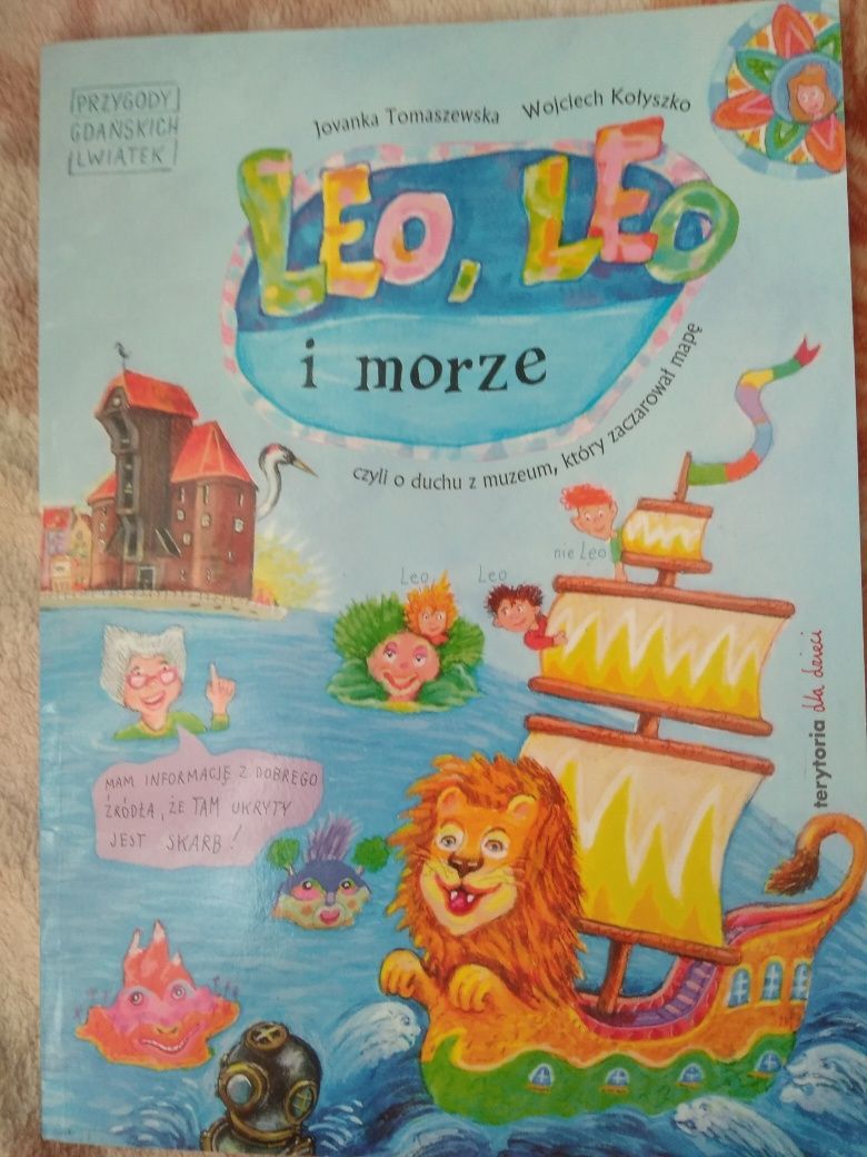 Książka Leo, Leo i morze.