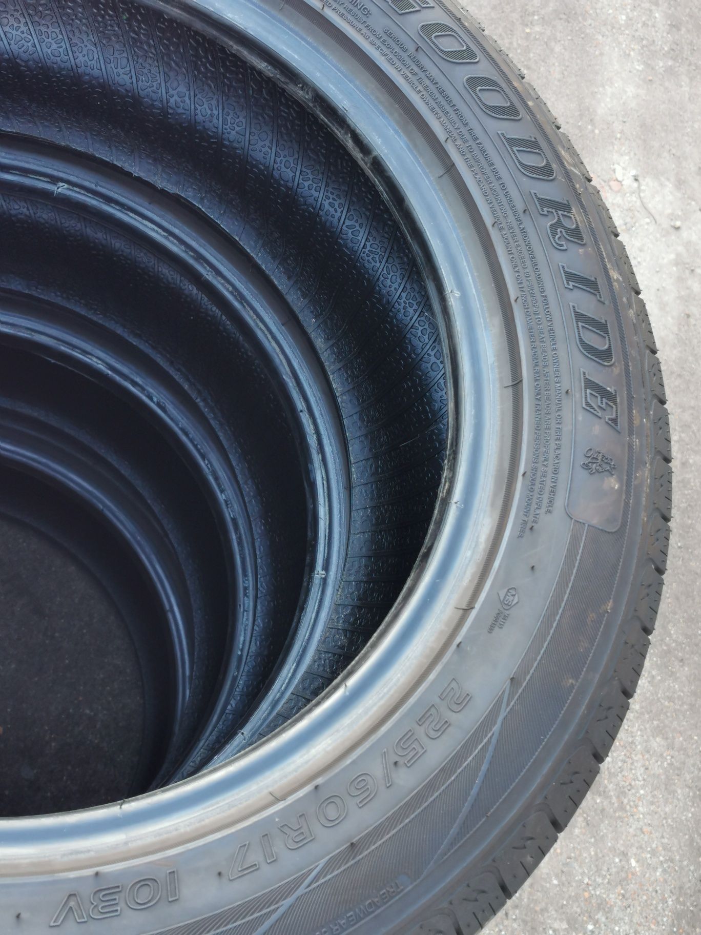 4sztuki opony 225/60 17 Goodride SU318 H/T lato R17 -
