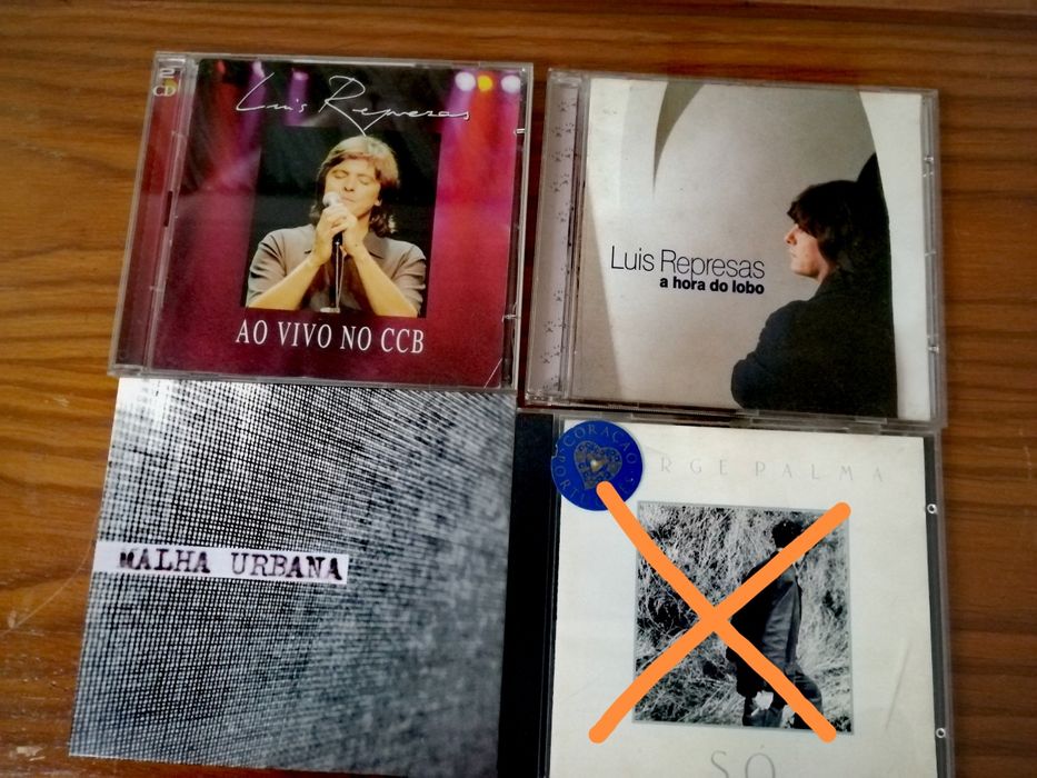 Cds de música portuguesa a partir de 1€