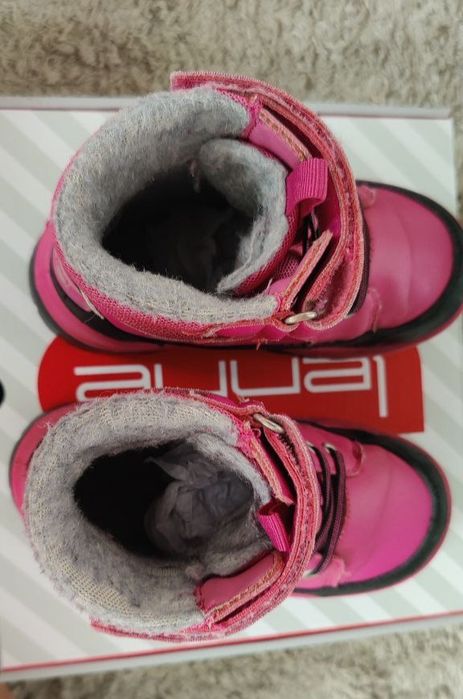 Зимові черевики для дівчинки Lenne