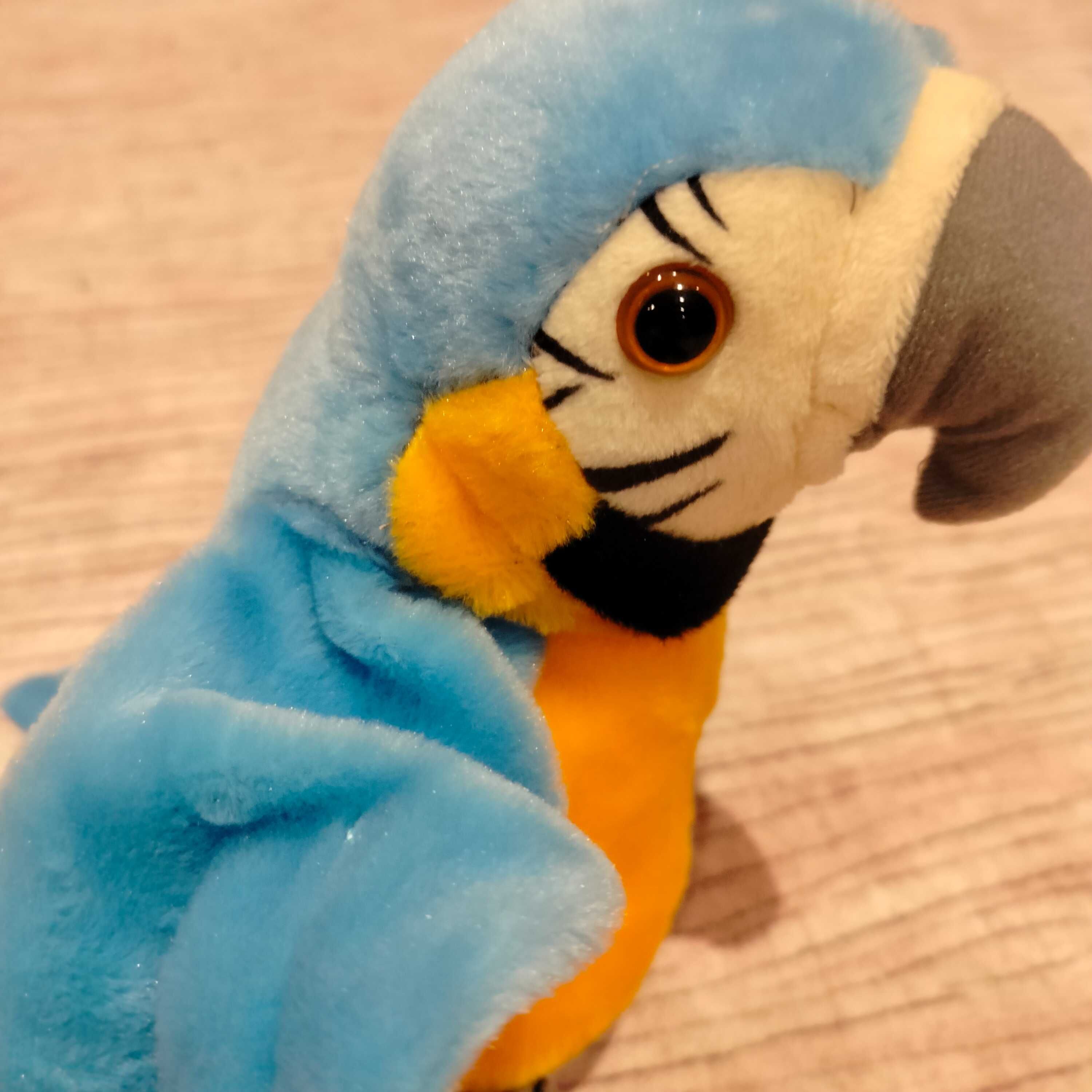 Gadająca papuga zabawka