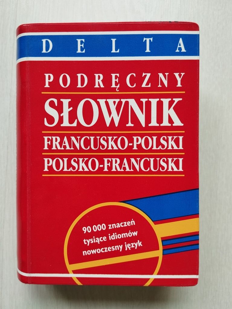 Słownik francusko polski, polsko francuski Delta