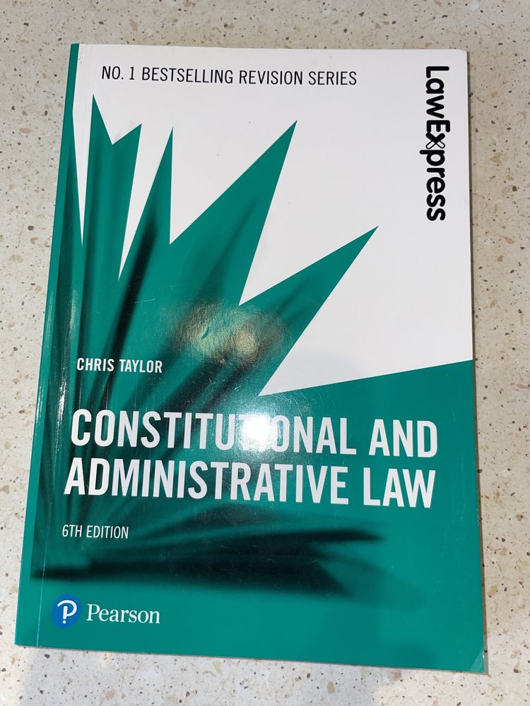 Constitutional and Administrative Law-  Chris Taylor Pearson