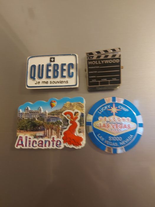 Magnesy po 14 zł Hiszpania,  Kanada Usa