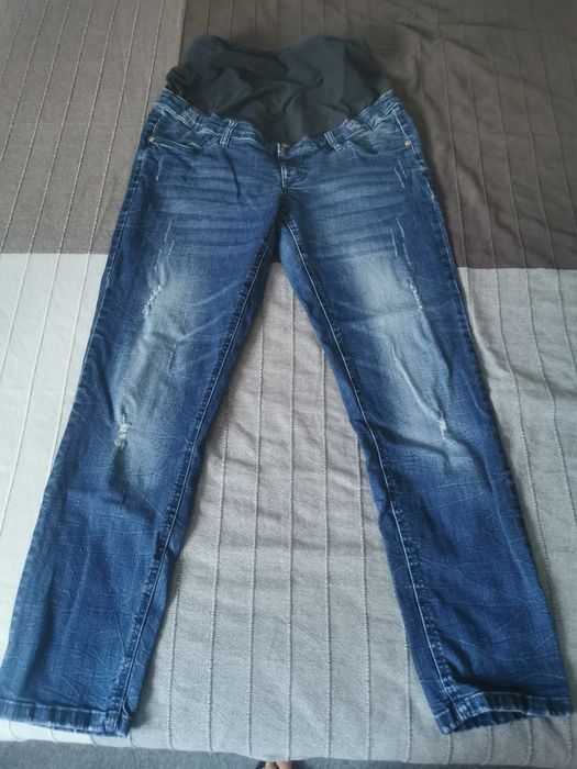 Spodnie jeansowe ciążowe Bonprix 44