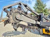 Koparka łańcuchowa hydrauliczna,ramię kopiące pod kable mini koparkia
