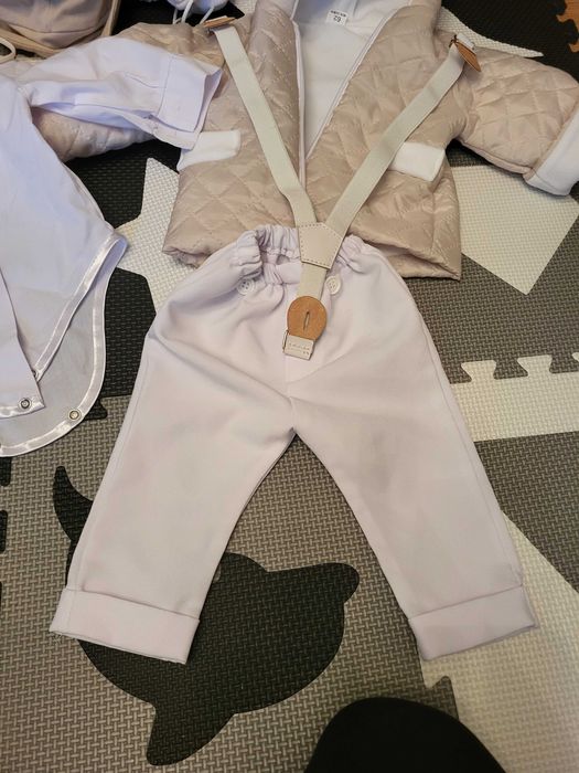 Ubranko do chrztu chłopiec 62/68