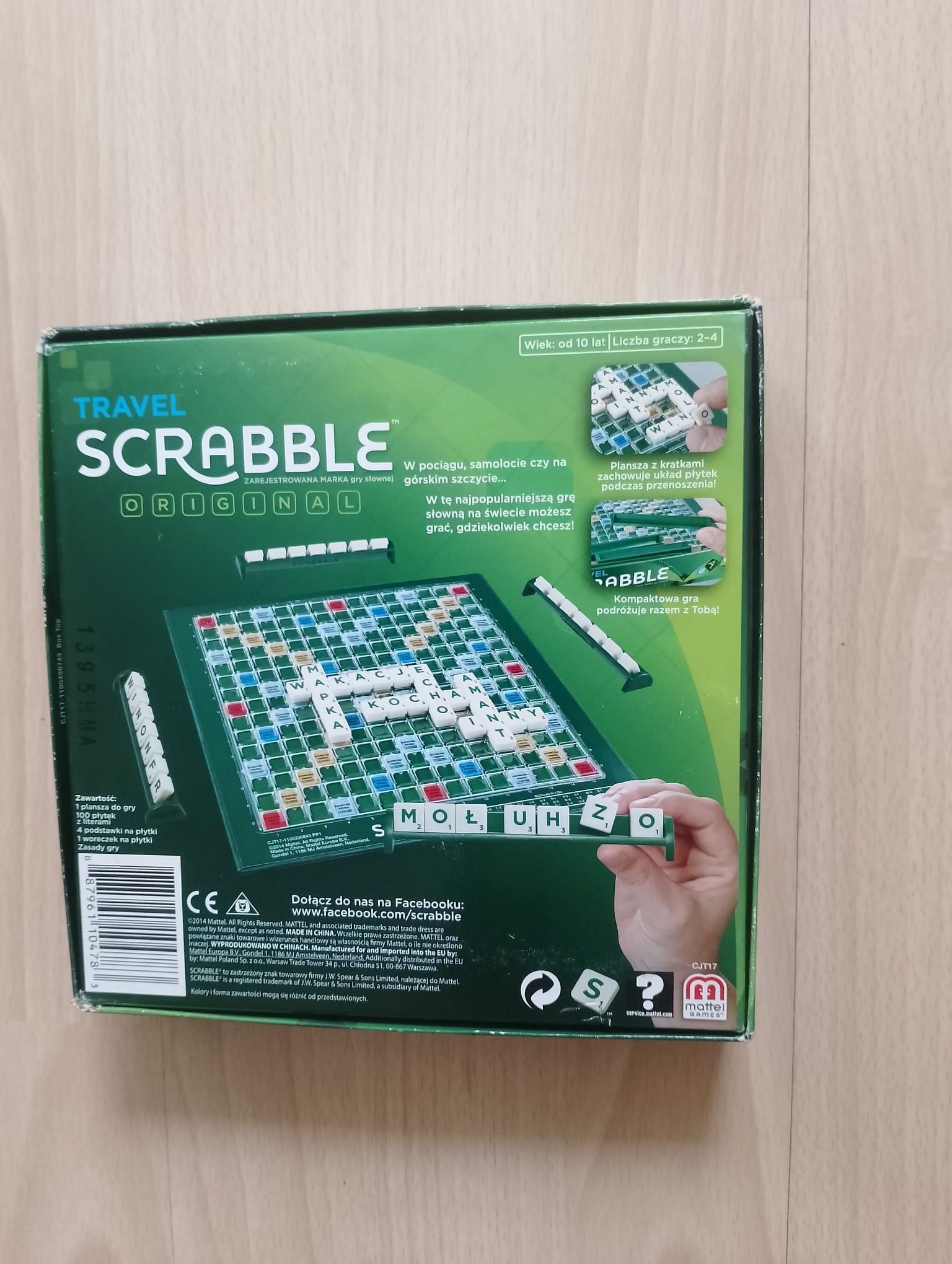 Scrabble travel podróżne
