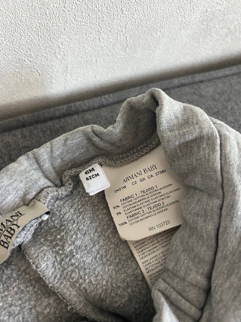 Дитячі штани Armani Baby