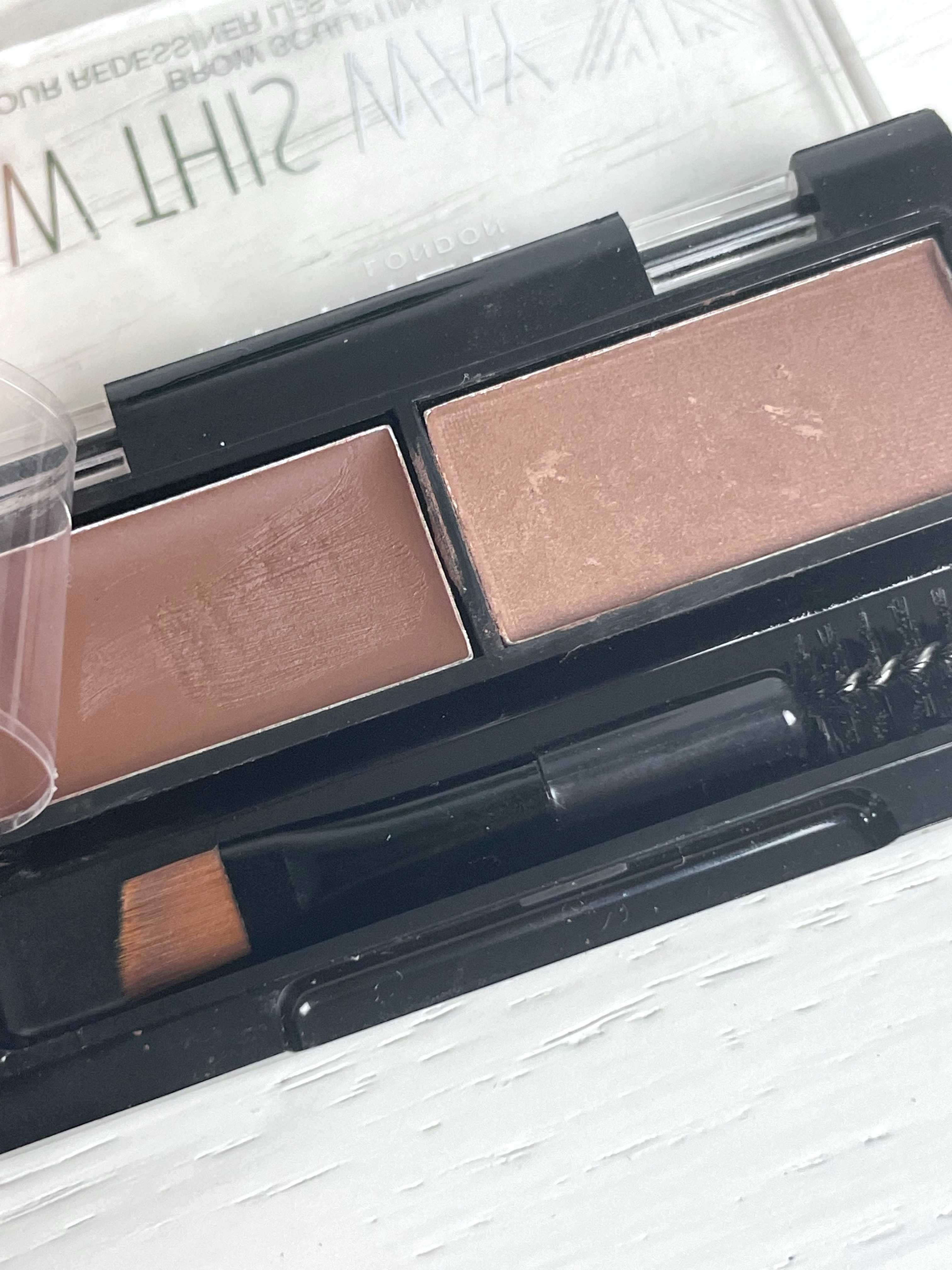 Paletka Rimmel do brwi Eyebrow Kit Brow This Way MEDIUM BROWN 002