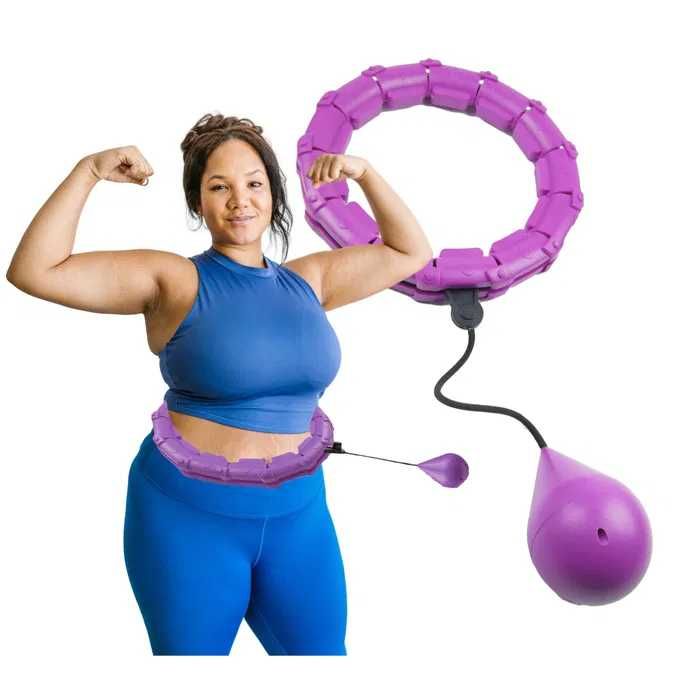 Smart hula hop odchudzające plus size 28 elementów 3 kolory